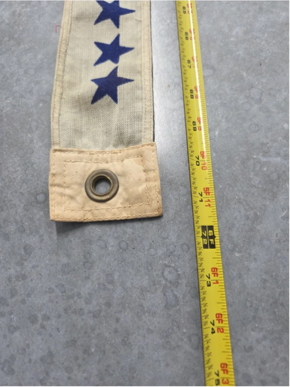 Rare Coast Guard Commissioning Pennant Size 6